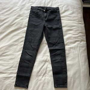 TOPSHOP Black Skinny Jeans - W28 L30